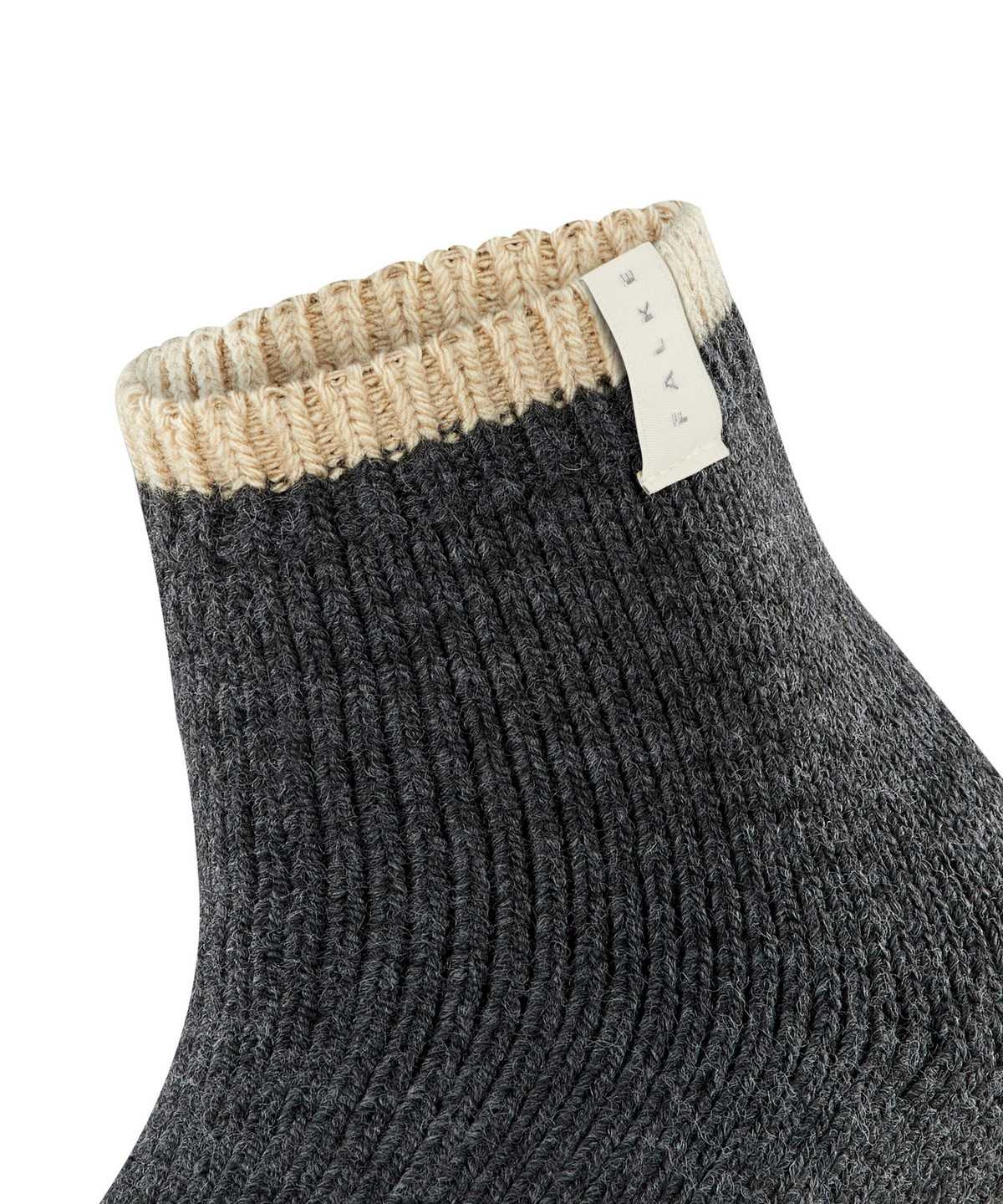 Calzini Donna Falke Cosy Plush Short sock Grigie | HMLE20365