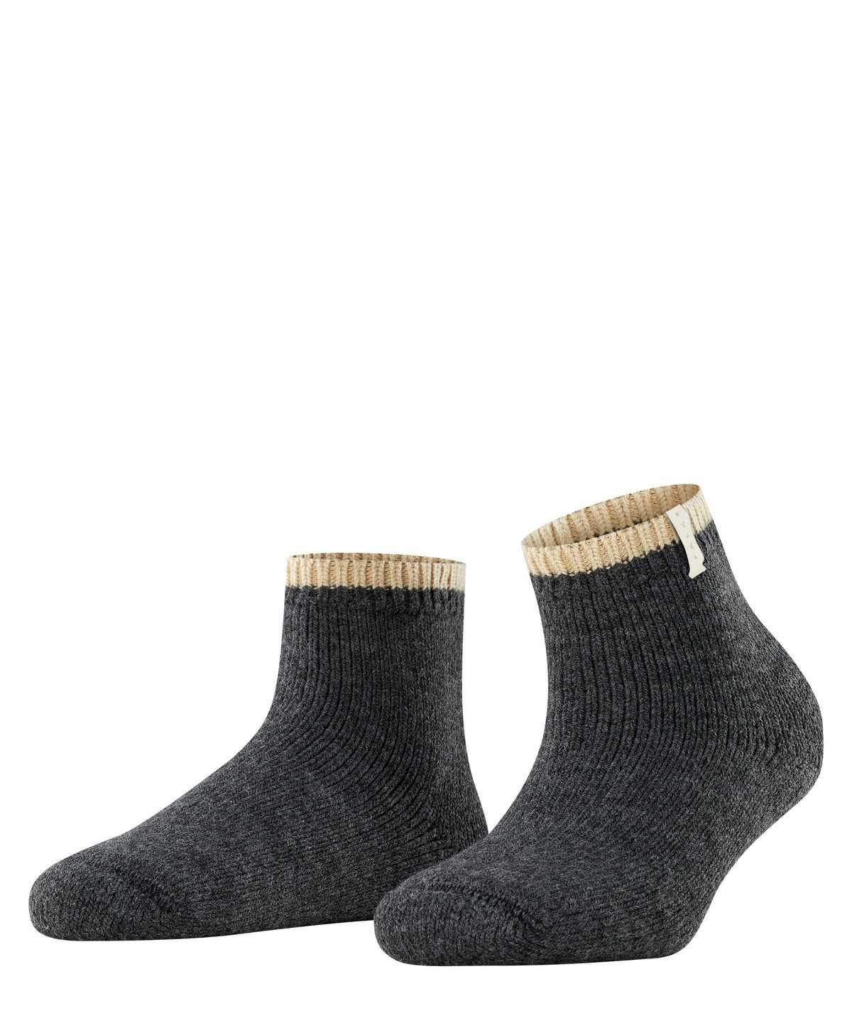 Calzini Donna Falke Cosy Plush Short sock Grigie | HMLE20365