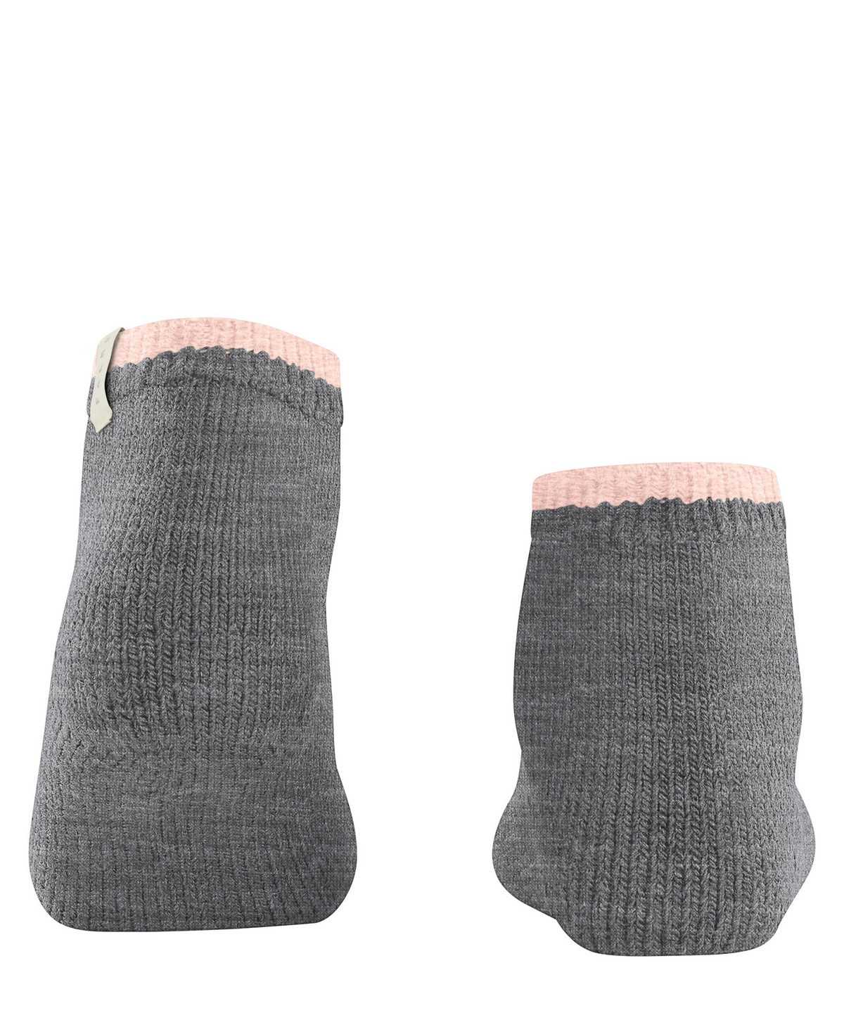 Calzini Donna Falke Cosy Plush Short sock Grigie | ECKT59872