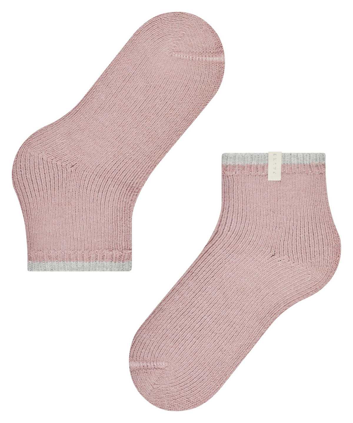 Calzini Donna Falke Cosy Plush Short sock Rosa | HFSQ21804