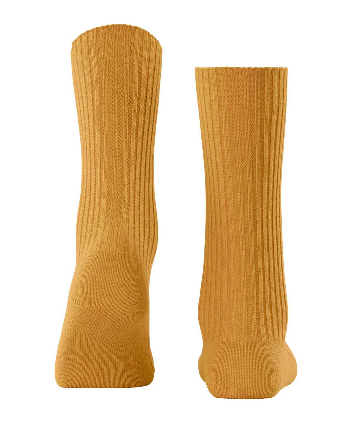 Calzini Donna Falke Cosy Wool Boot Socks Gialle | OGIJ67835