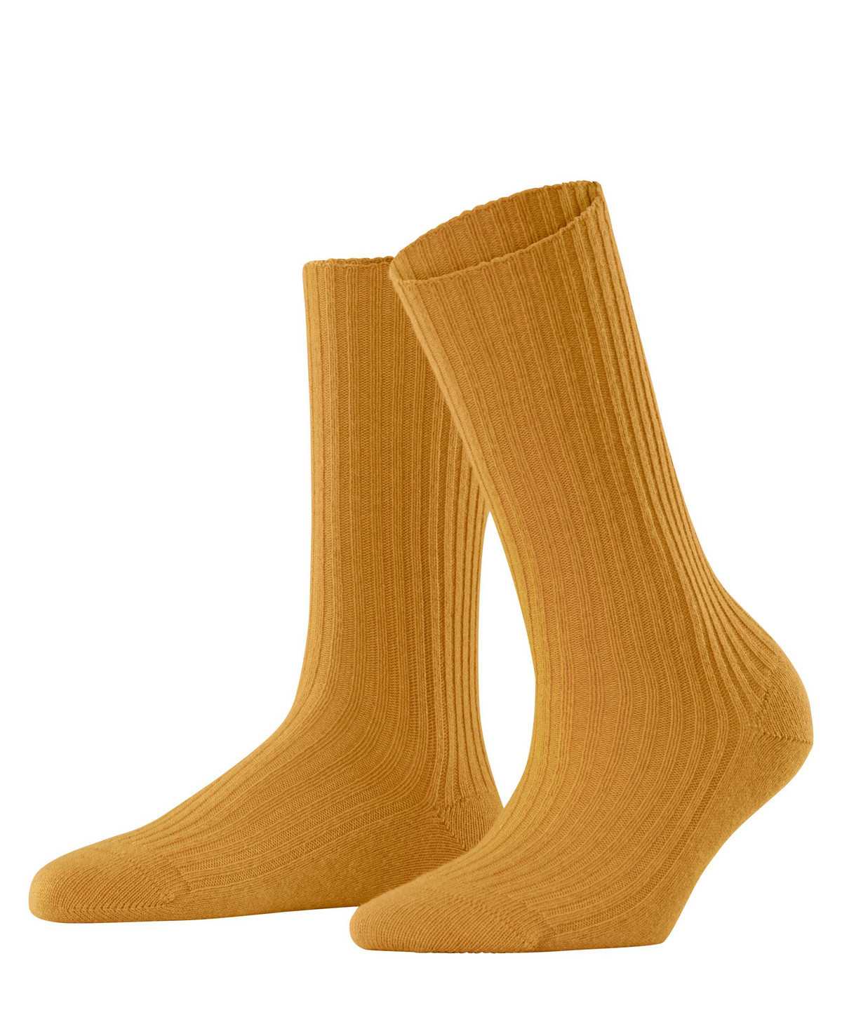 Calzini Donna Falke Cosy Wool Boot Socks Gialle | OGIJ67835