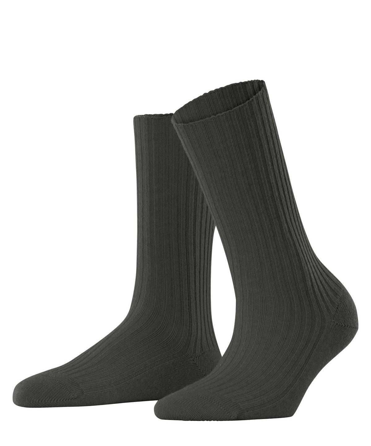 Calzini Donna Falke Cosy Wool Boot Socks Verdi | AIRU76503