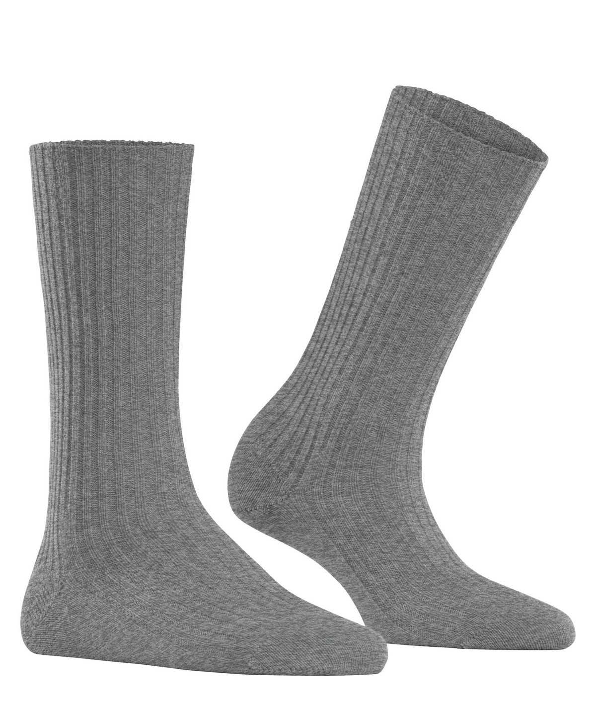 Calzini Donna Falke Cosy Wool Boot Socks Grigie | UIPX23194