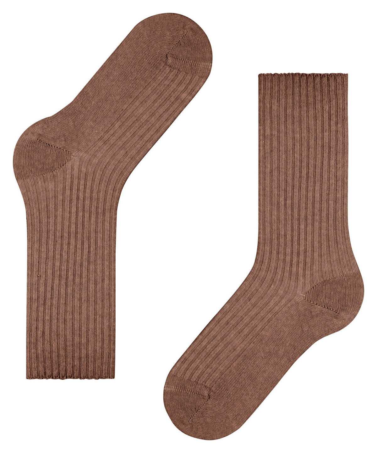 Calzini Donna Falke Cosy Wool Boot Socks Marroni | CPYU95648