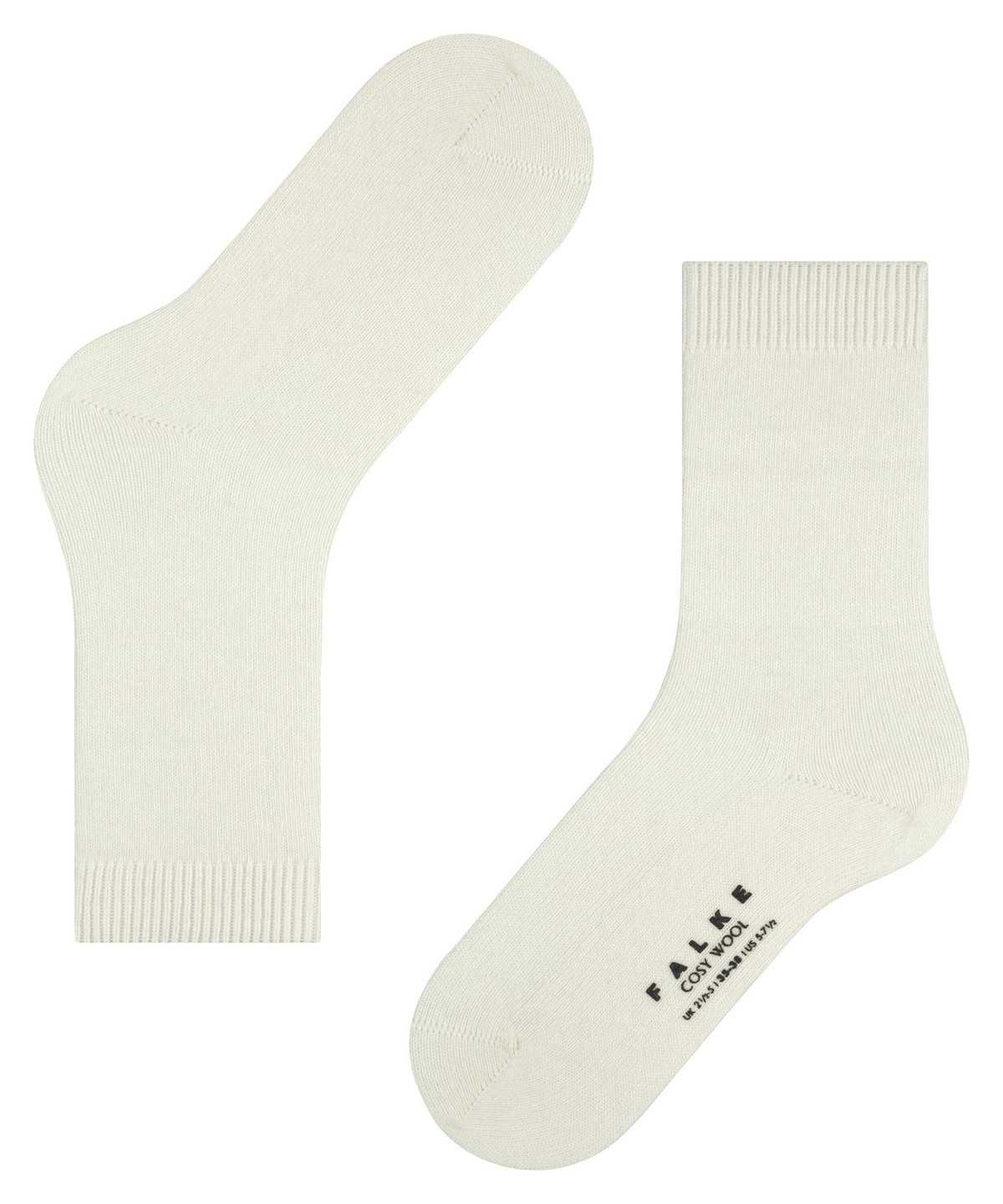 Calzini Donna Falke Cosy Wool Socks Bianche | CDLT21587