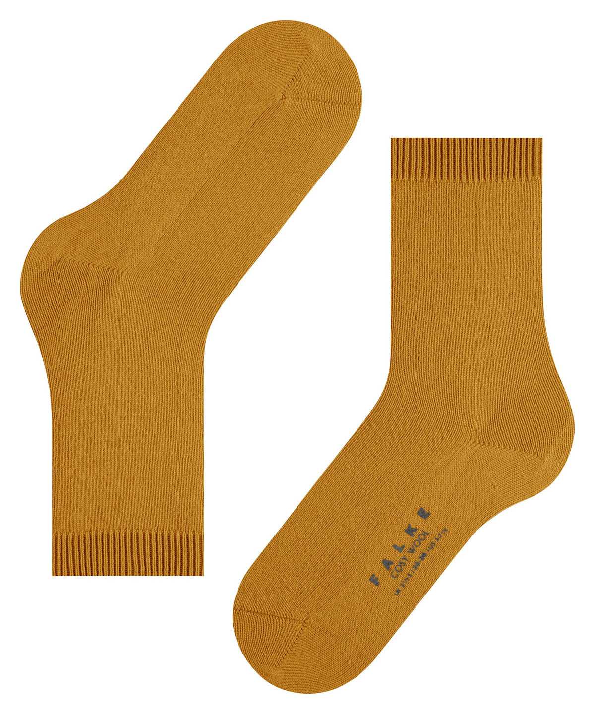 Calzini Donna Falke Cosy Wool Socks Gialle | SGER94326