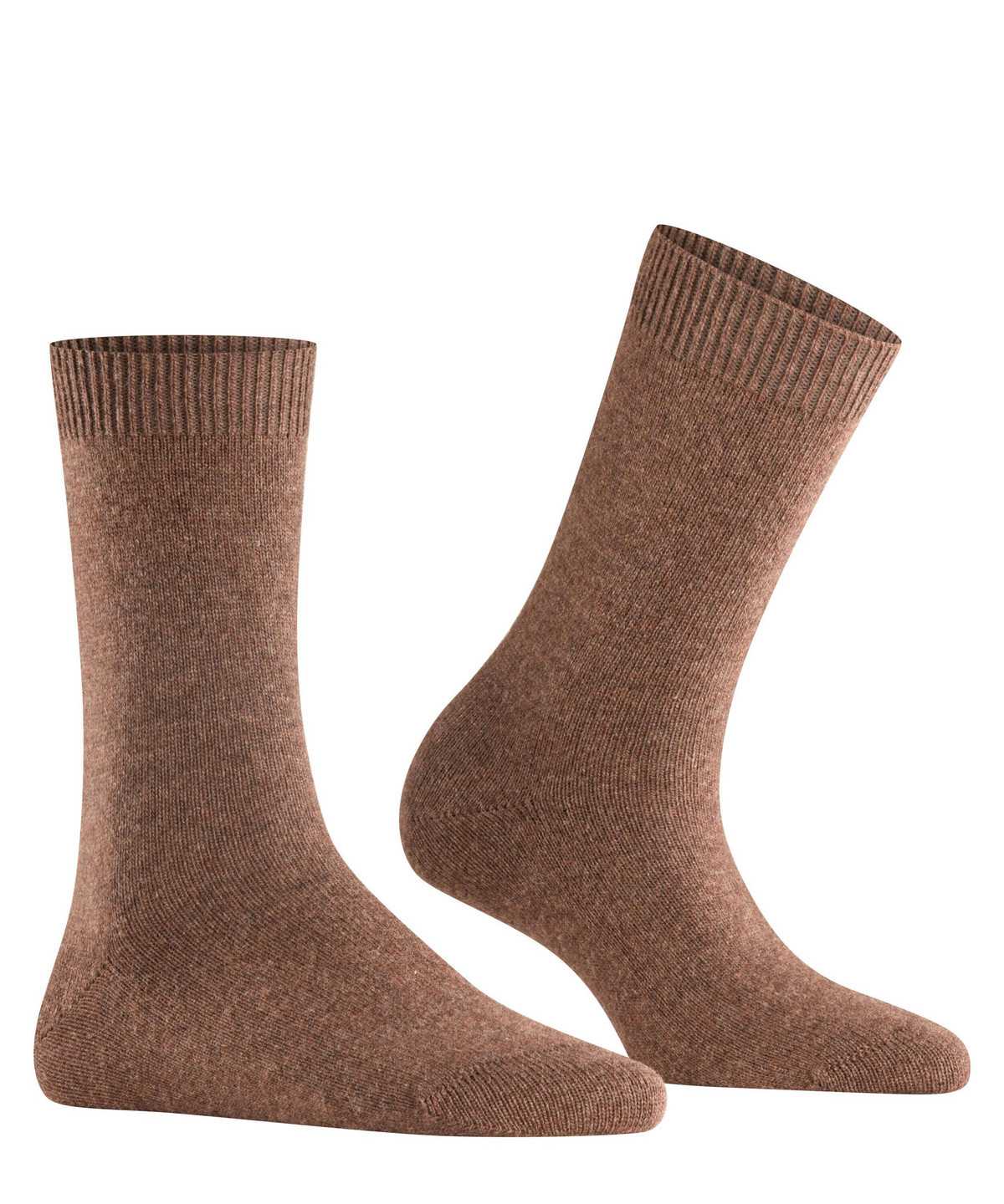 Calzini Donna Falke Cosy Wool Socks Marroni | OJLE50928