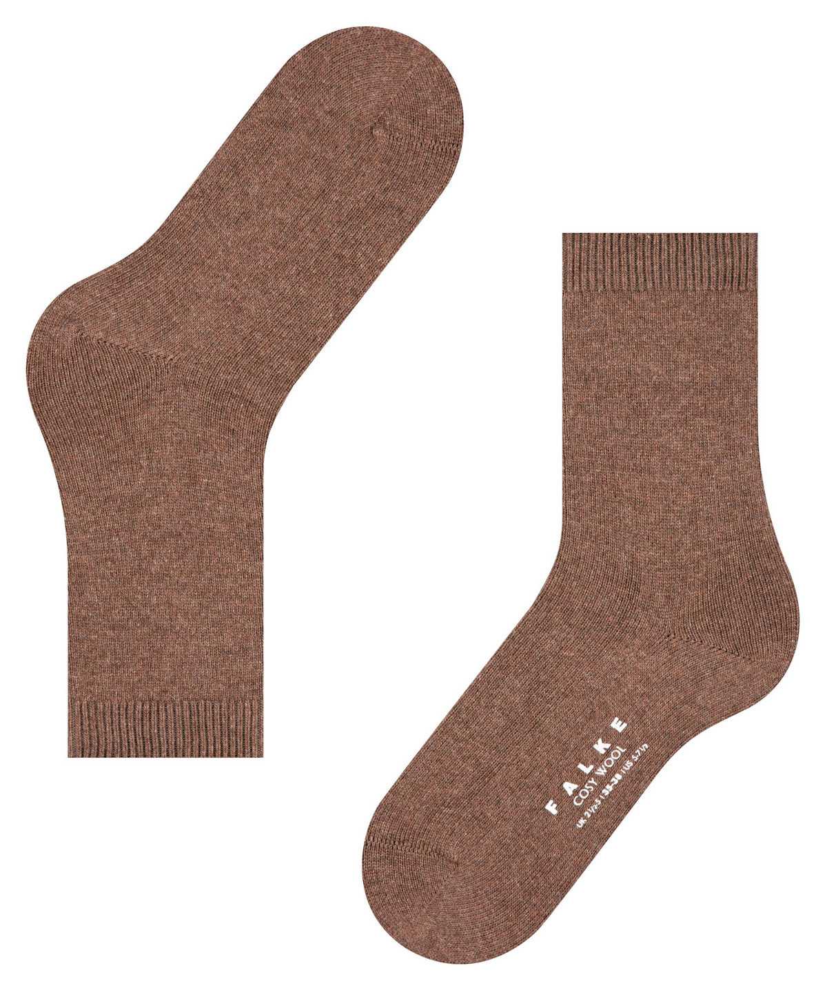 Calzini Donna Falke Cosy Wool Socks Marroni | OJLE50928