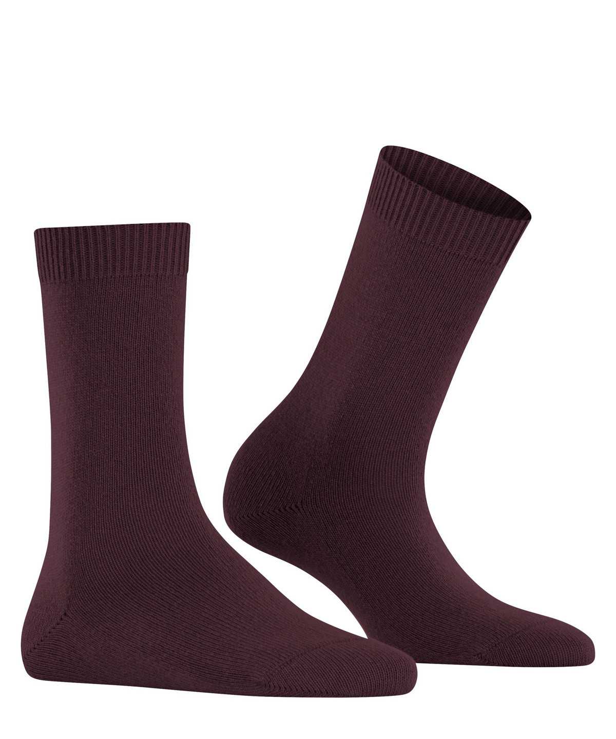 Calzini Donna Falke Cosy Wool Socks Rosse | AVKC51724