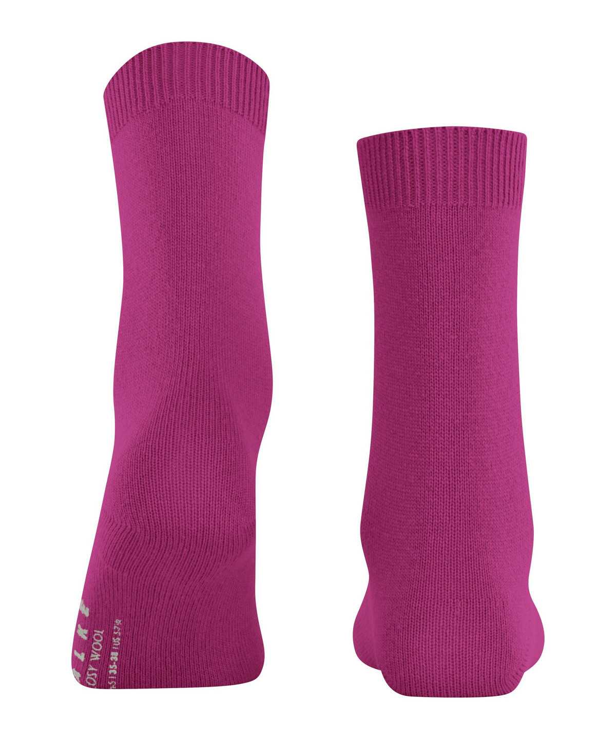 Calzini Donna Falke Cosy Wool Socks Rosse | PUBM36495