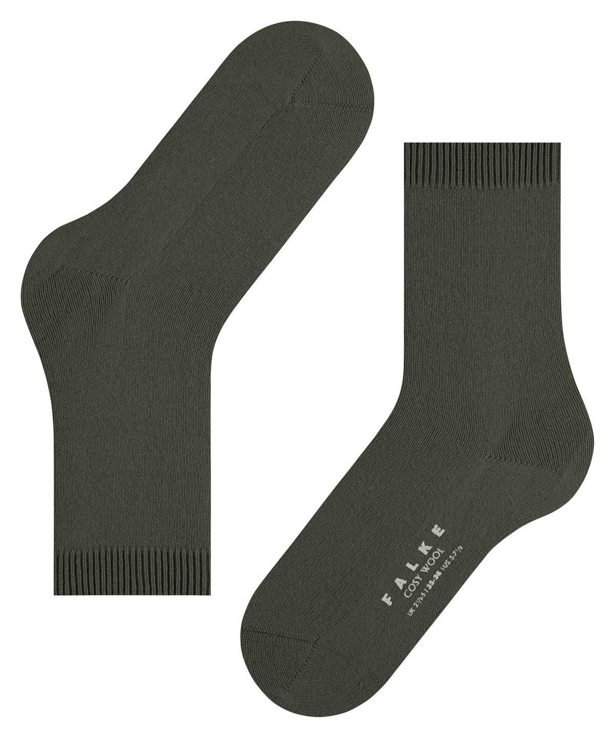 Calzini Donna Falke Cosy Wool Socks Verdi | NLKT63259