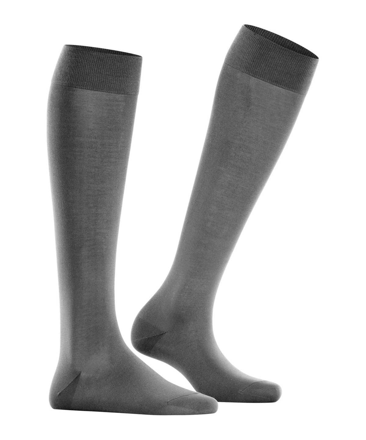 Calzini Donna Falke Cotton Touch Knee-high Socks Grigie | GXSV07186