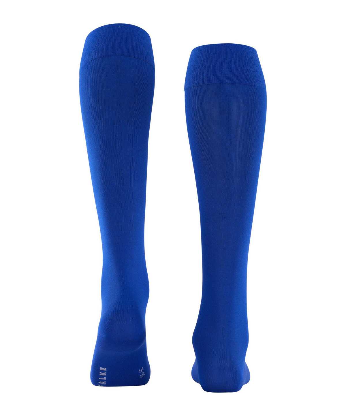 Calzini Donna Falke Cotton Touch Knee-high Socks Blu | WLVS75862