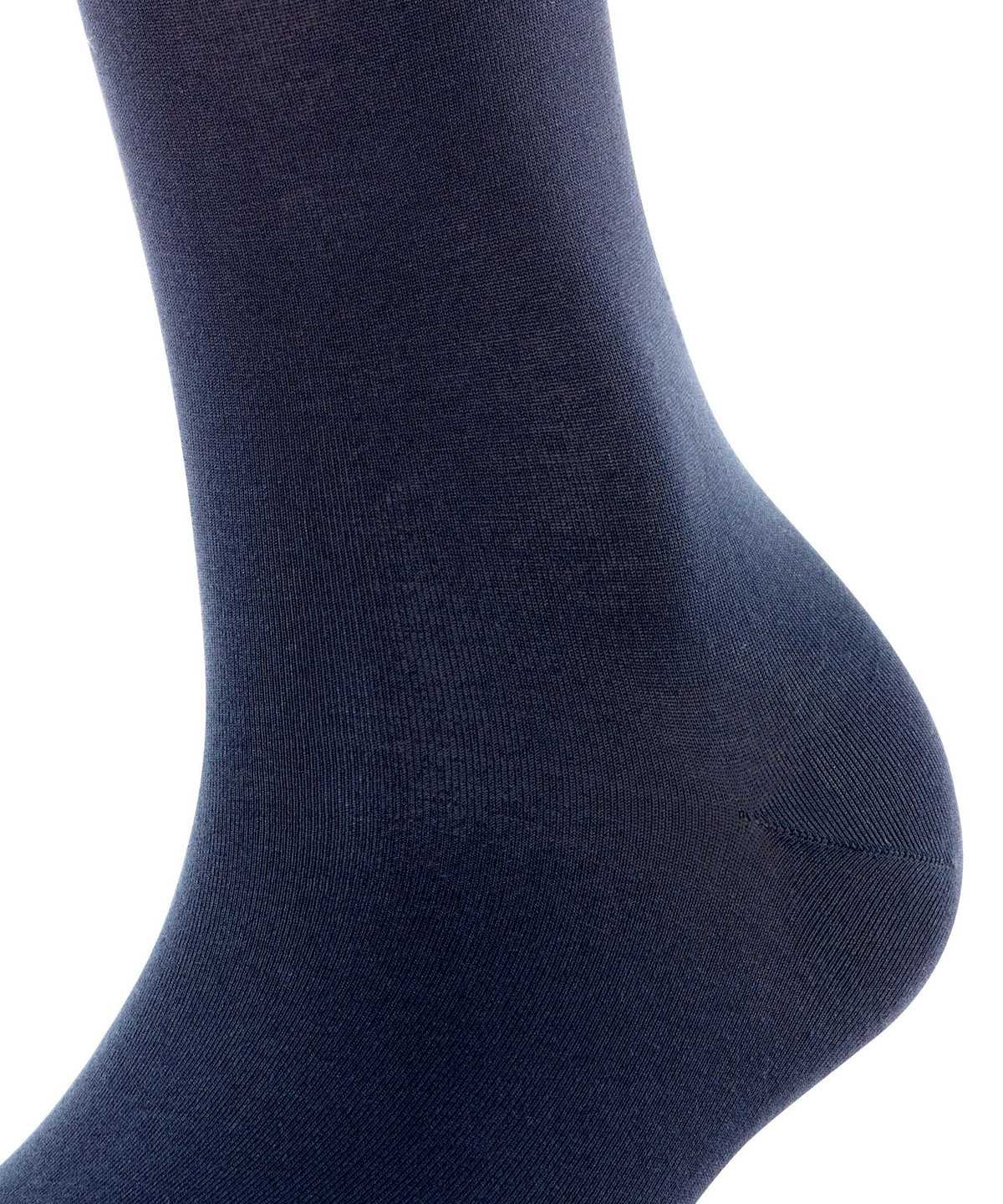 Calzini Donna Falke Cotton Touch Knee-high Socks Blu | WUSL34168