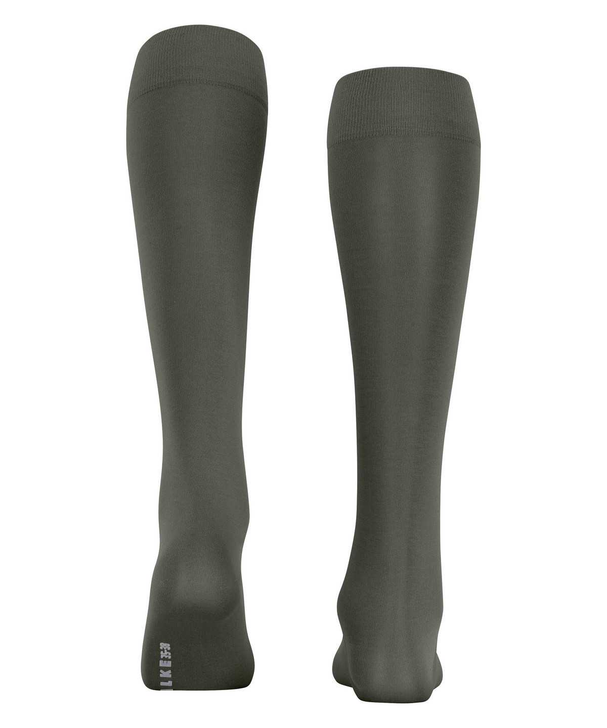 Calzini Donna Falke Cotton Touch Knee-high Socks Verdi | QFXL80735