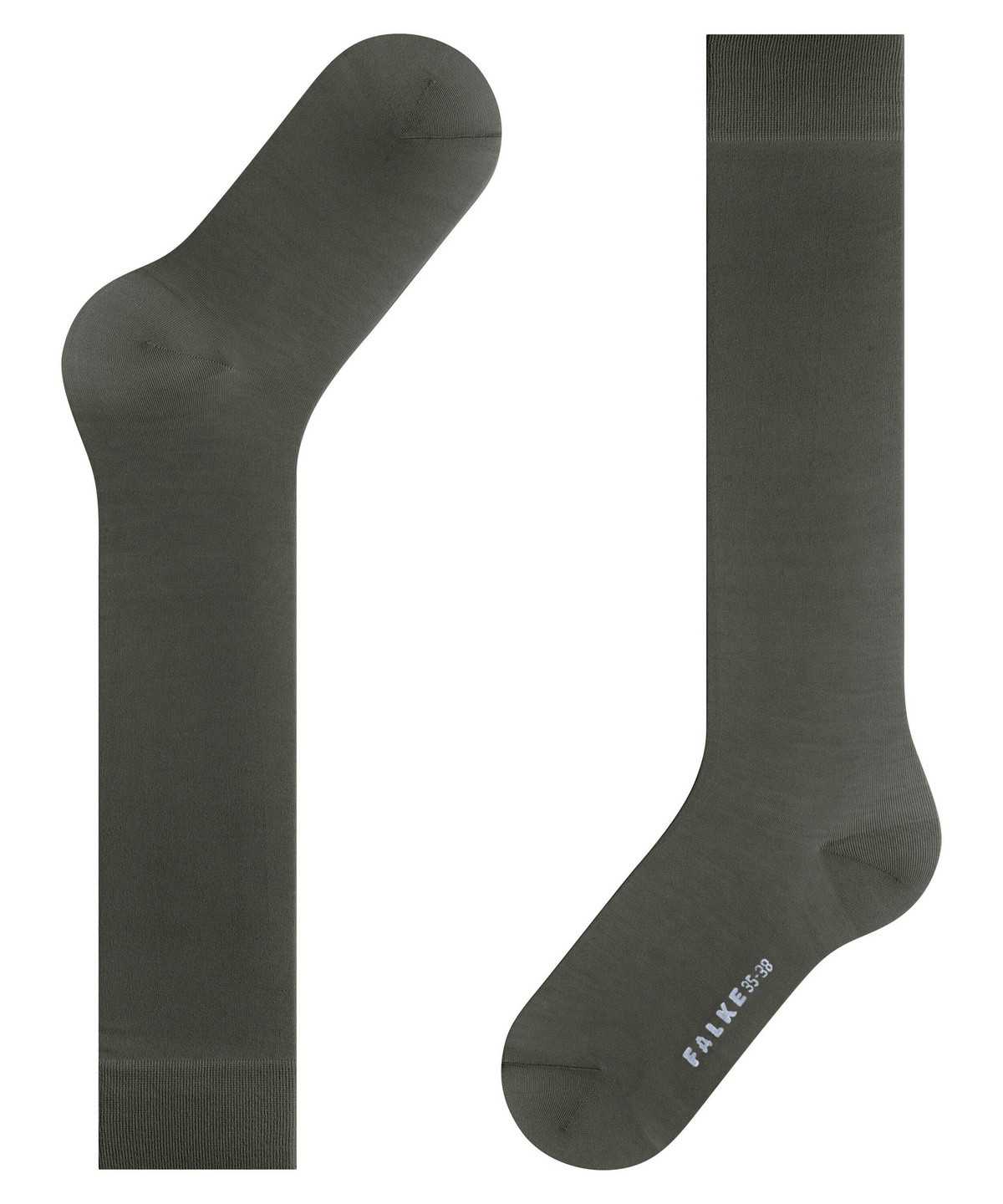 Calzini Donna Falke Cotton Touch Knee-high Socks Verdi | QFXL80735