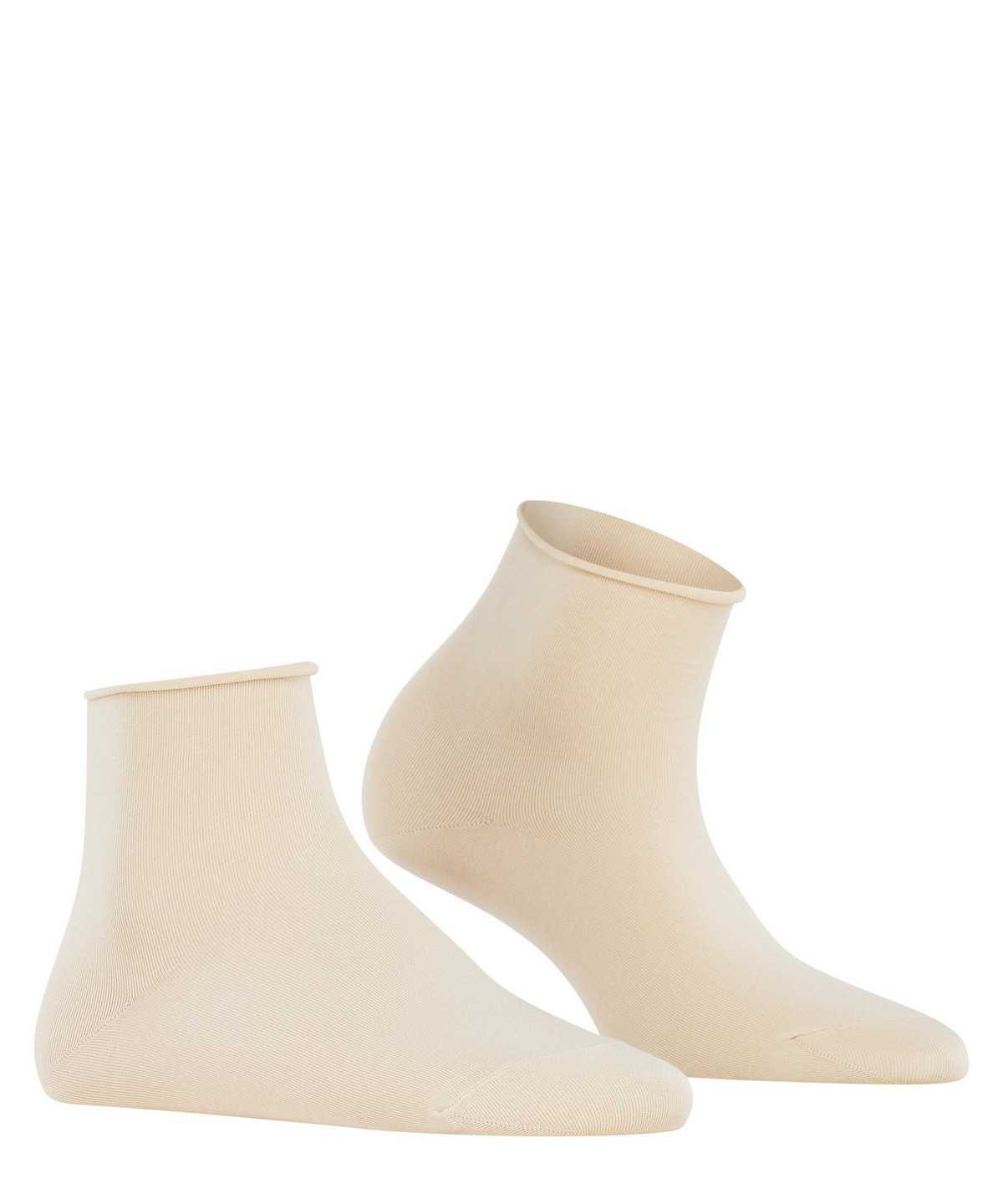 Calzini Donna Falke Cotton Touch Short sock Beige | OHGA34521