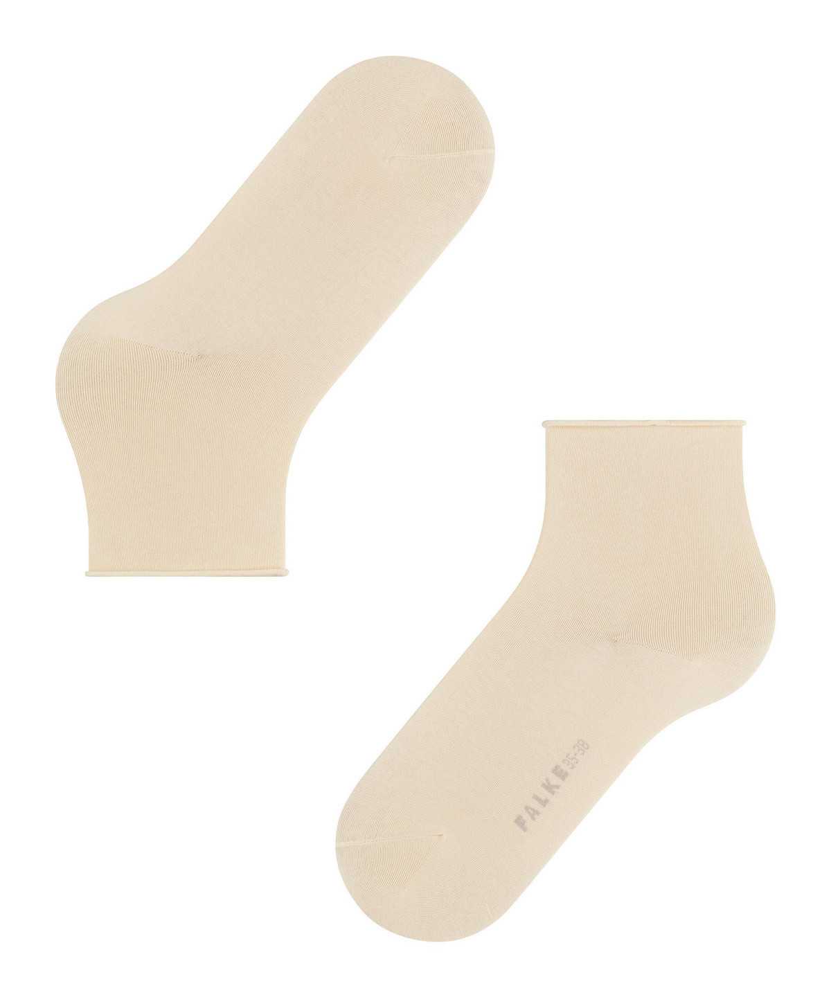 Calzini Donna Falke Cotton Touch Short sock Beige | OHGA34521