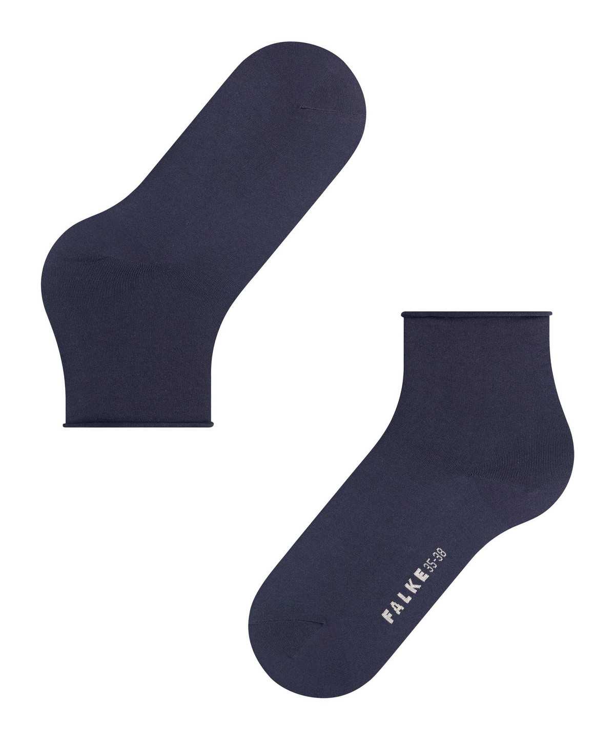 Calzini Donna Falke Cotton Touch Short sock Blu | KBPC91605