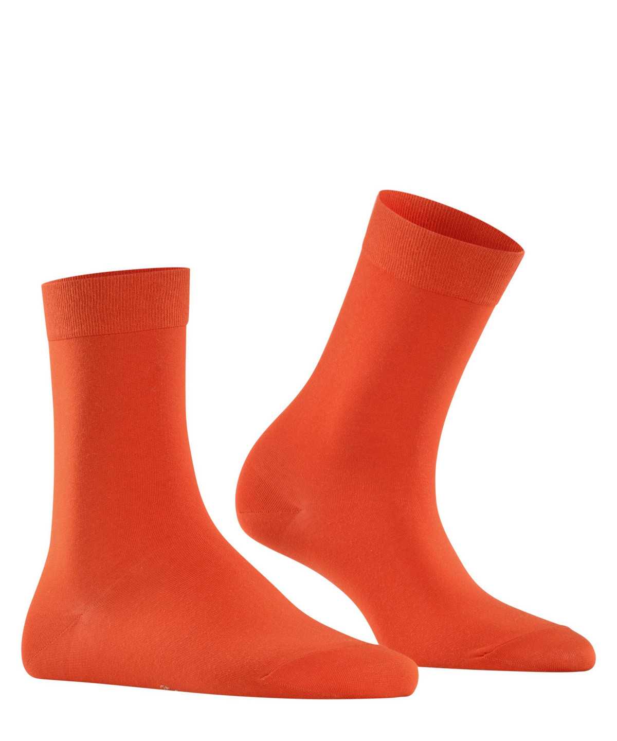 Calzini Donna Falke Cotton Touch Socks Arancioni | LRQX62580