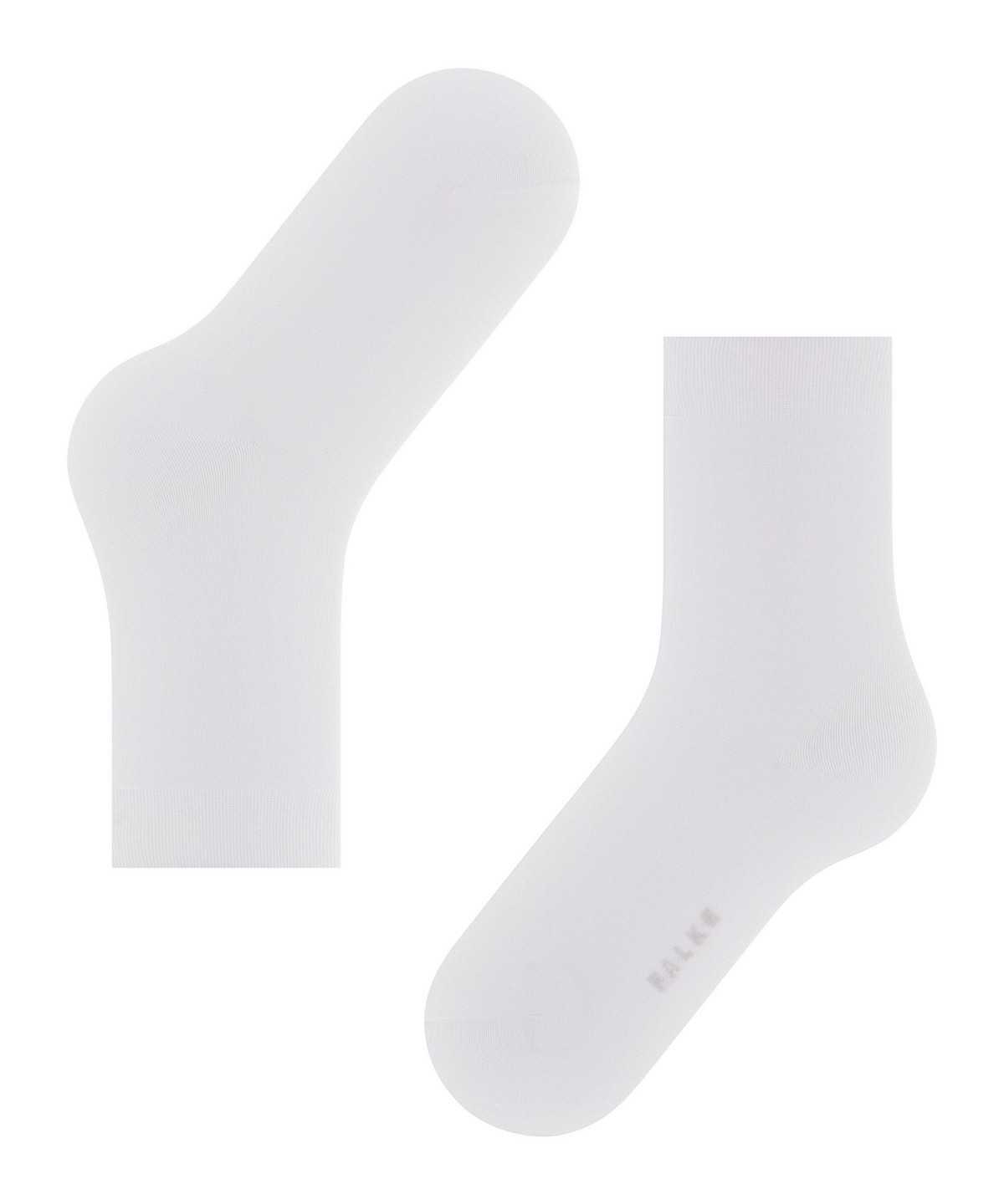 Calzini Donna Falke Cotton Touch Socks Bianche | COLW29651