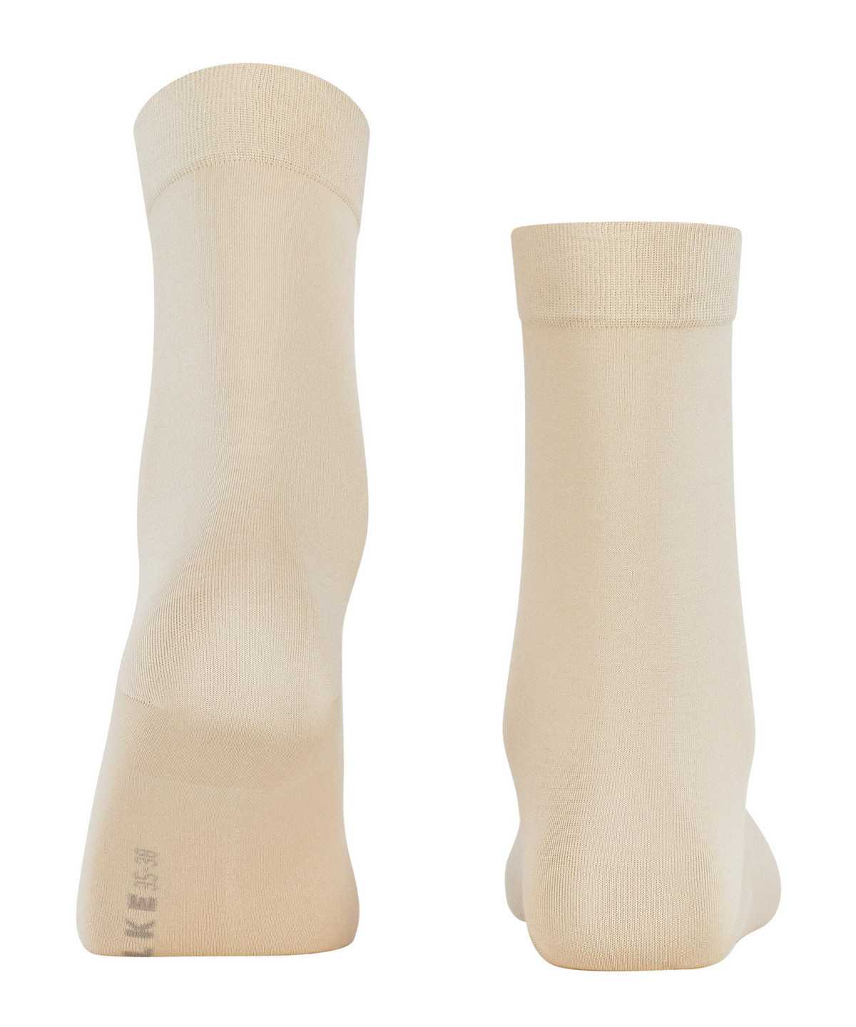 Calzini Donna Falke Cotton Touch Socks Beige | SWAC61704