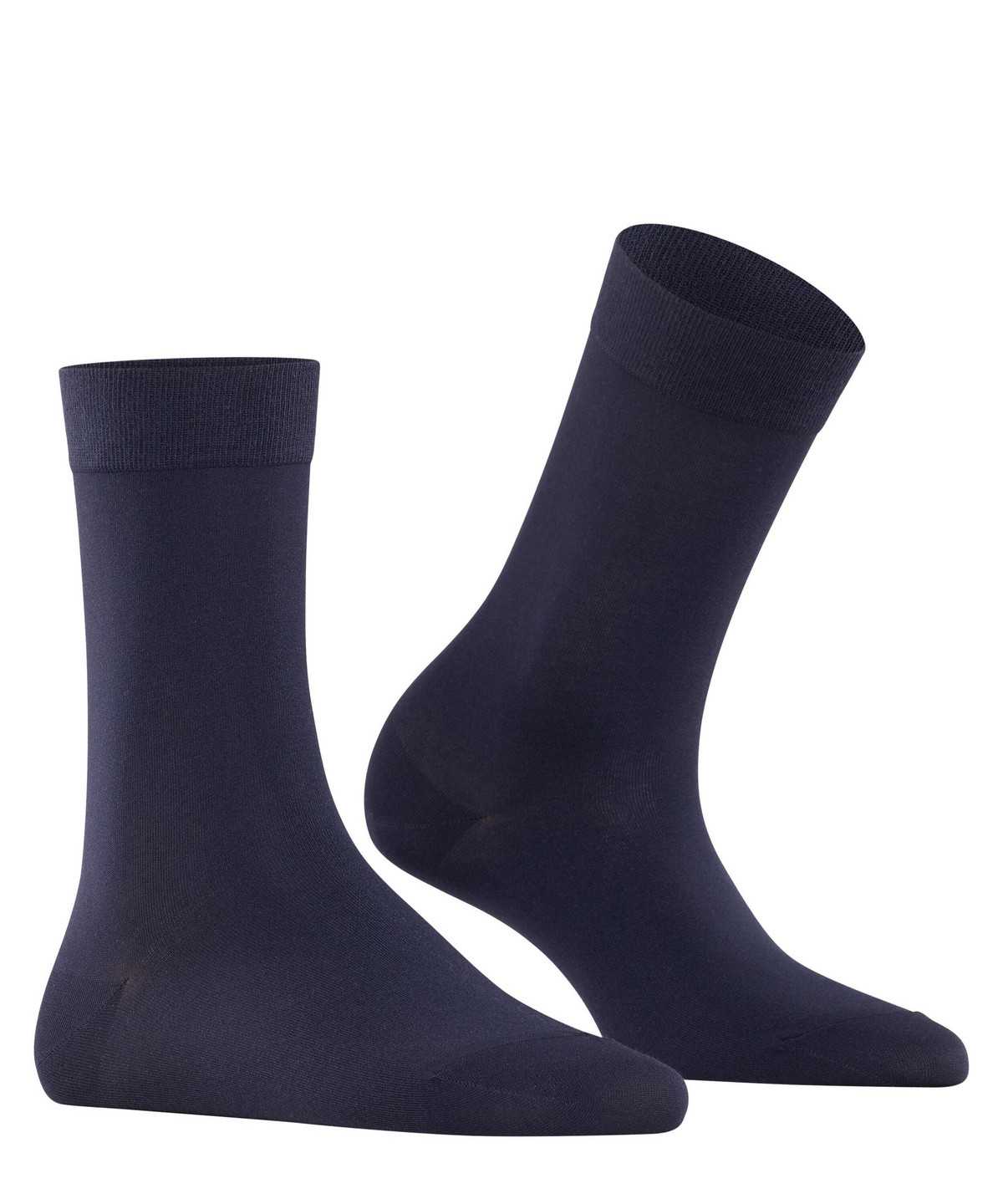 Calzini Donna Falke Cotton Touch Socks Blu | YHKV93162