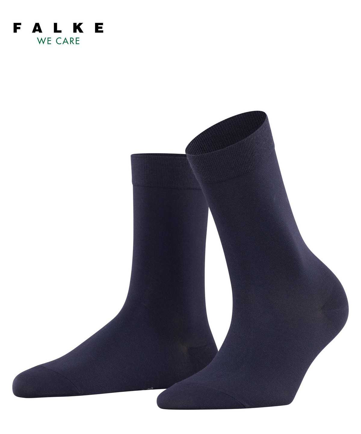 Calzini Donna Falke Cotton Touch Socks Blu | YHKV93162