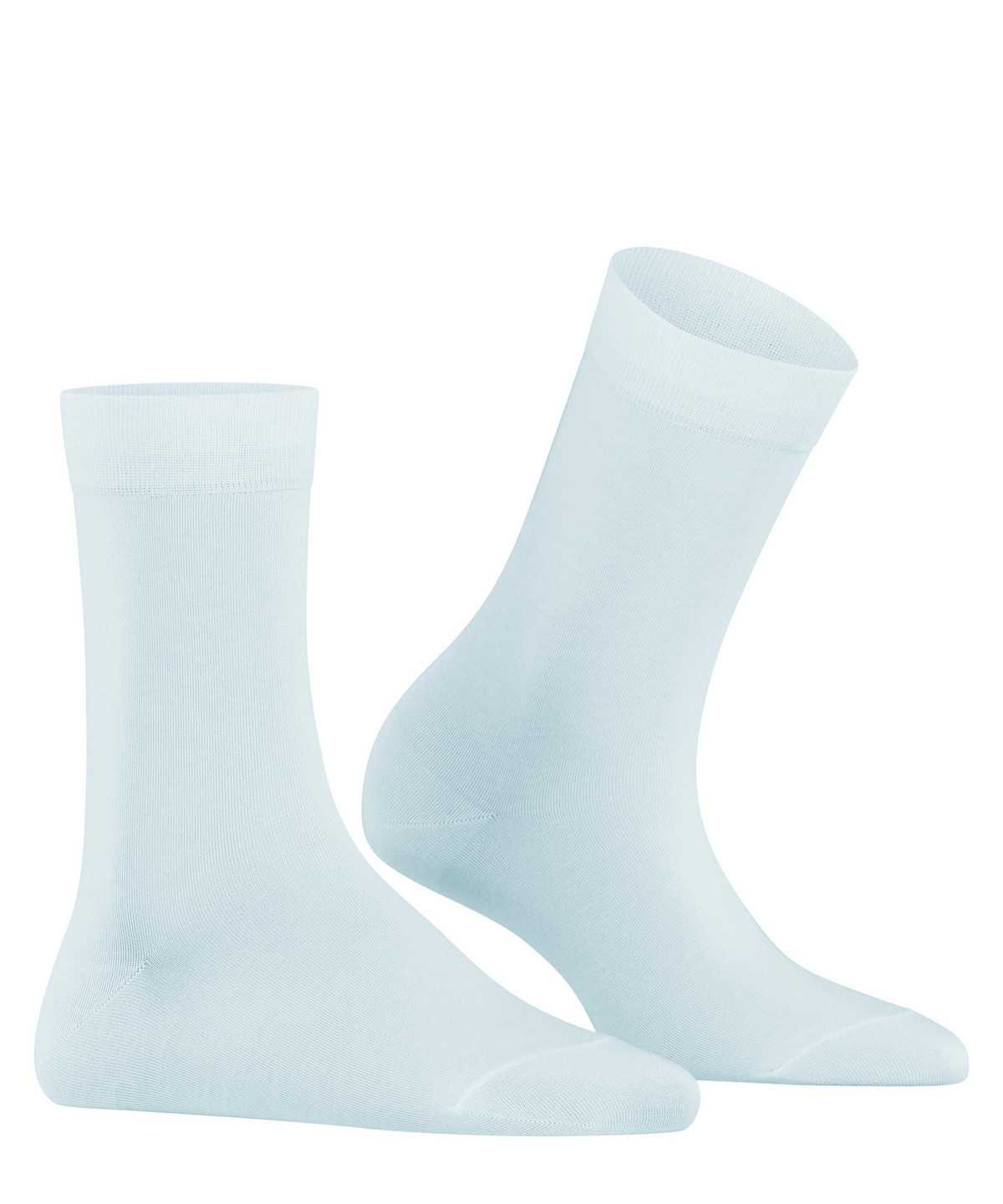 Calzini Donna Falke Cotton Touch Socks Blu | MGXI32401