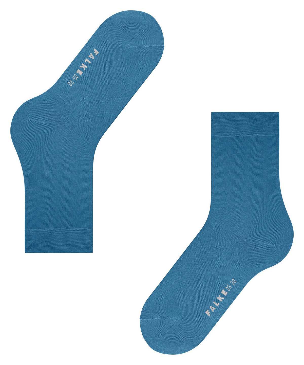 Calzini Donna Falke Cotton Touch Socks Blu | MYCU72509