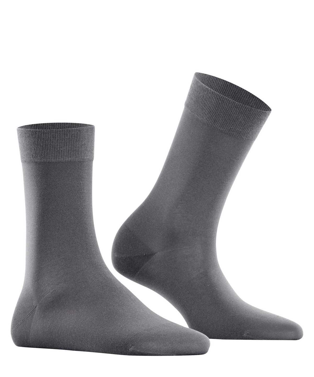 Calzini Donna Falke Cotton Touch Socks Grigie | LYJA76812