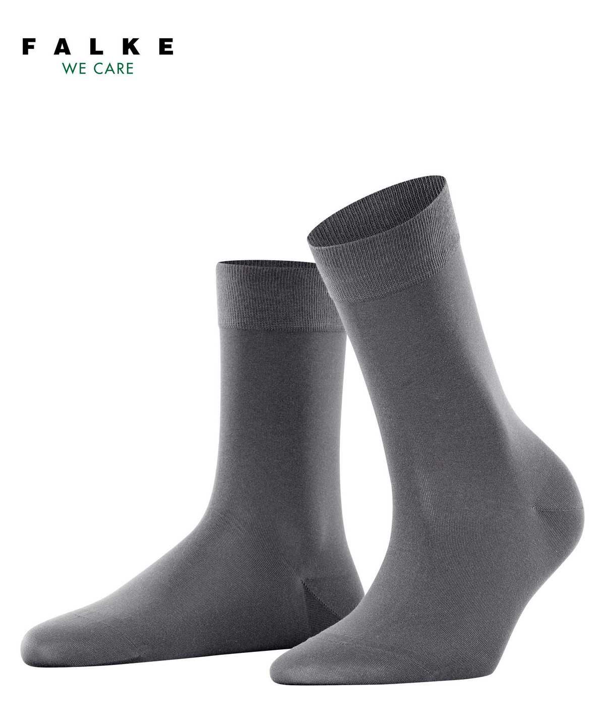 Calzini Donna Falke Cotton Touch Socks Grigie | LYJA76812