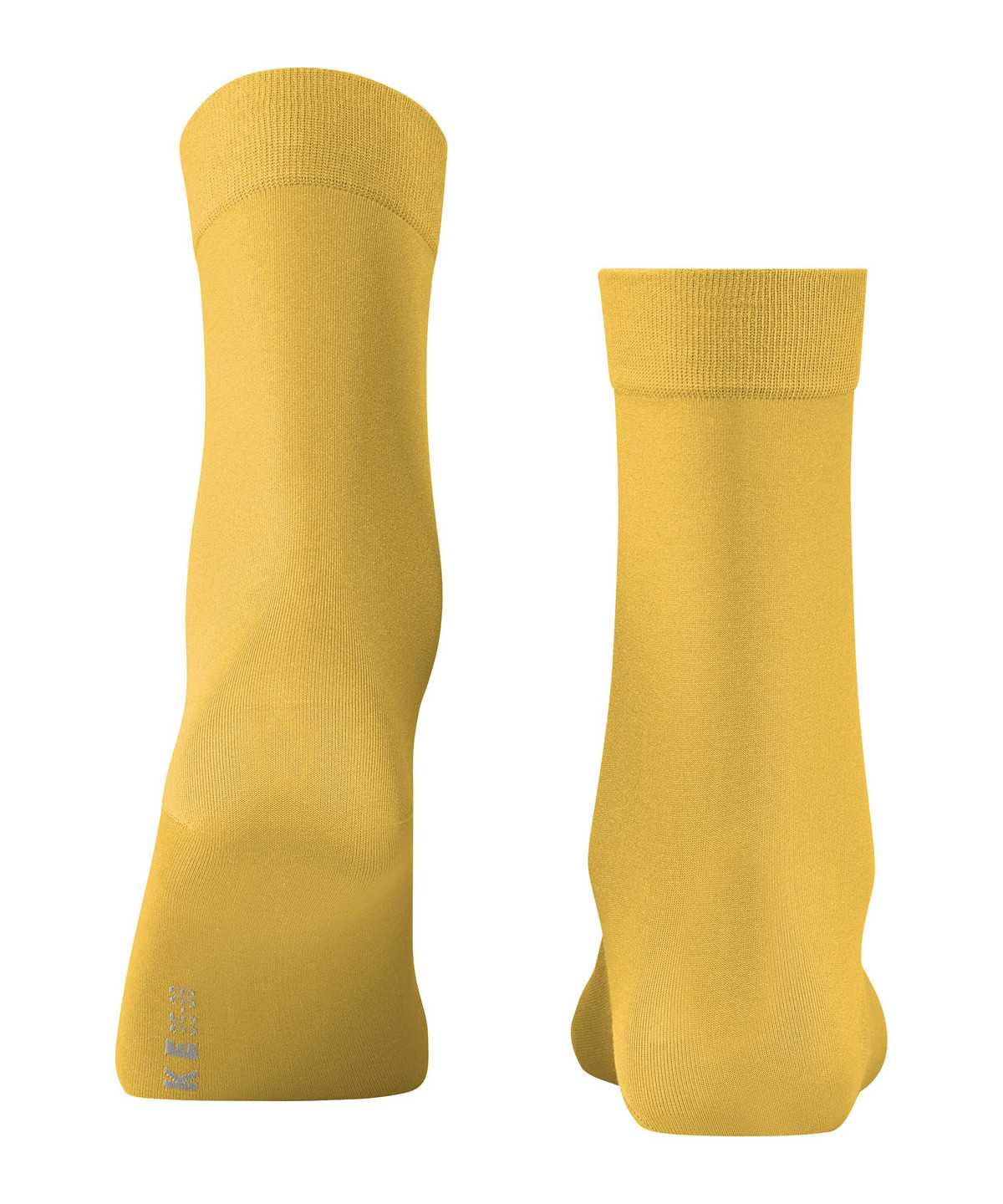 Calzini Donna Falke Cotton Touch Socks Gialle | ZYXK51260