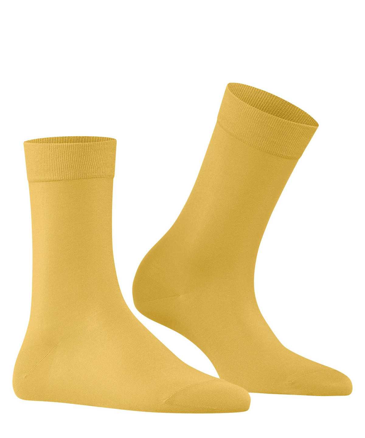 Calzini Donna Falke Cotton Touch Socks Gialle | ZYXK51260