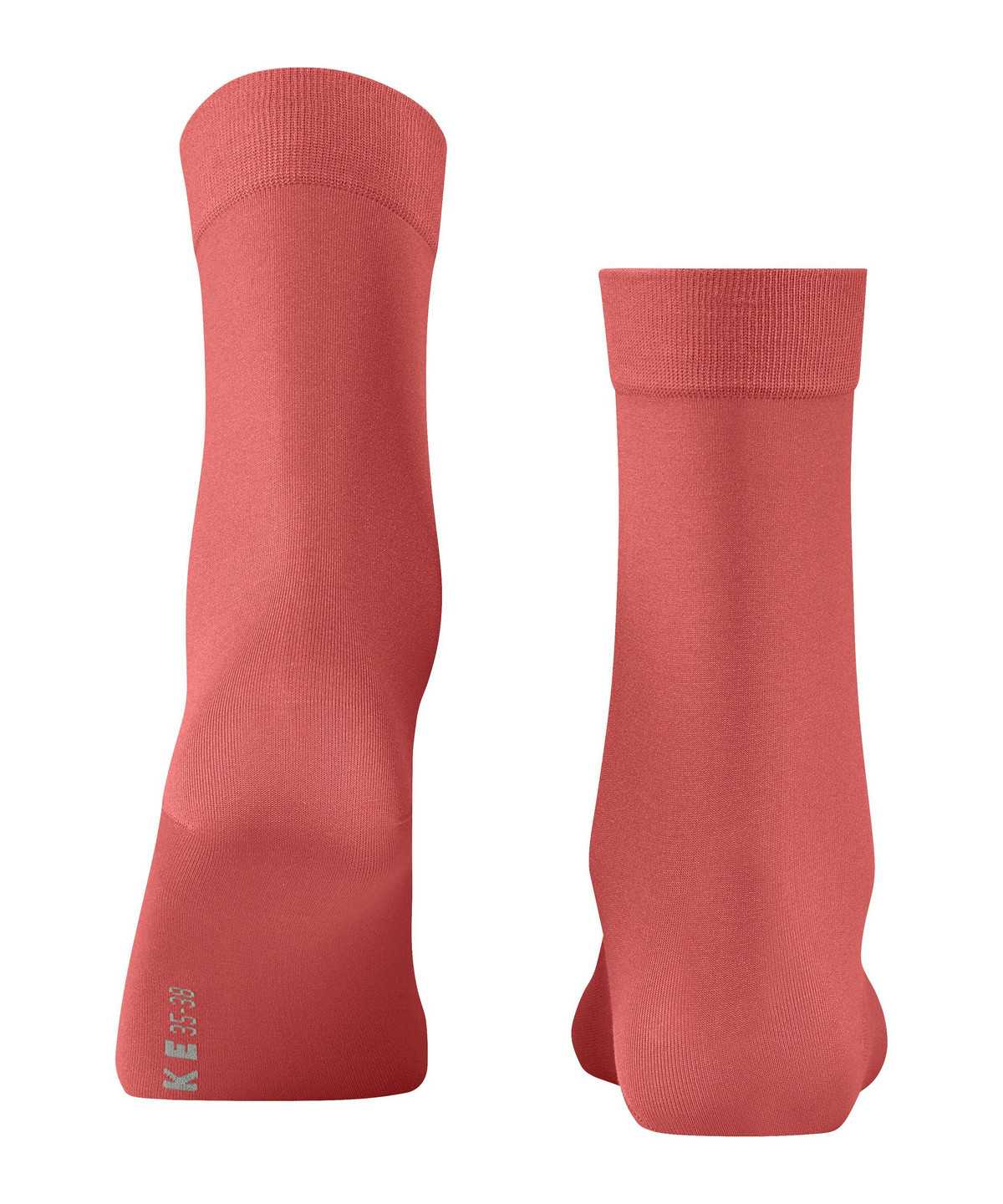 Calzini Donna Falke Cotton Touch Socks Rosse | UMJB71048