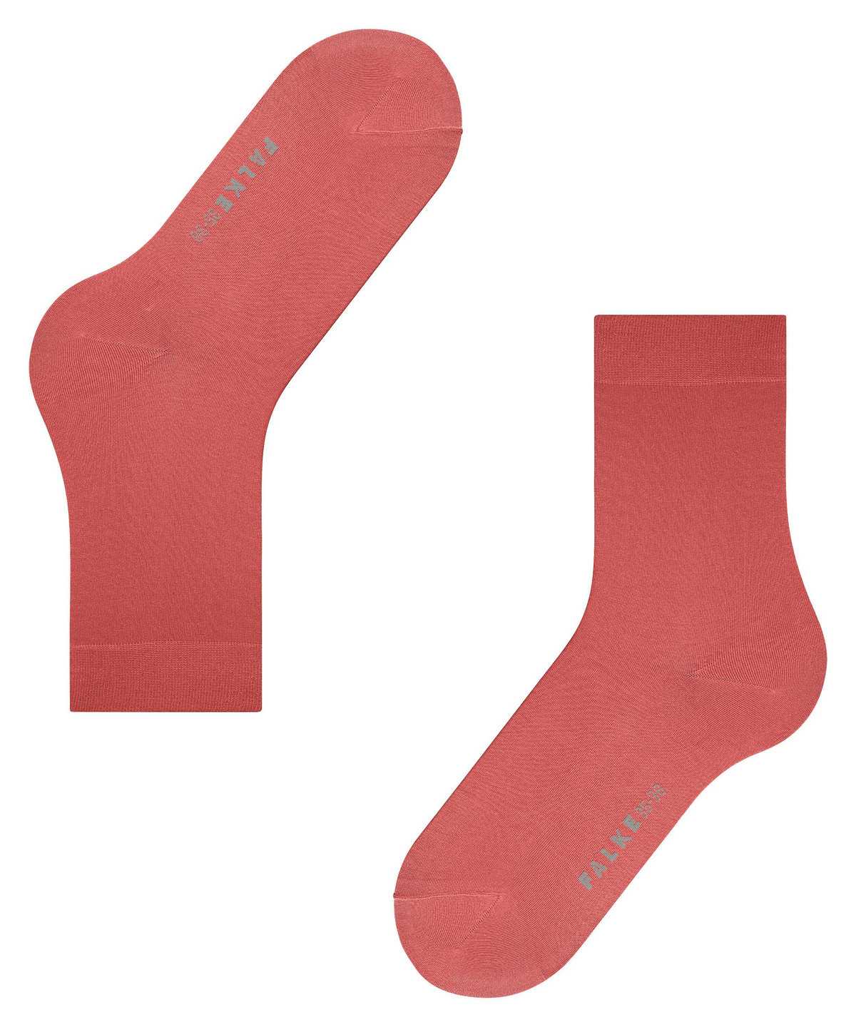 Calzini Donna Falke Cotton Touch Socks Rosse | UMJB71048