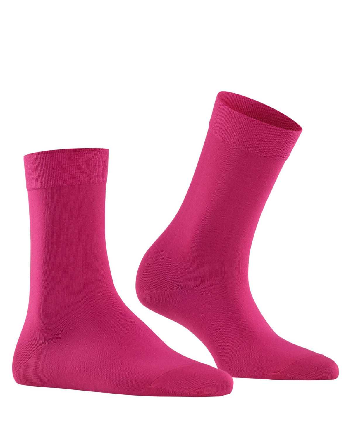 Calzini Donna Falke Cotton Touch Socks Rosse | NTHX84301