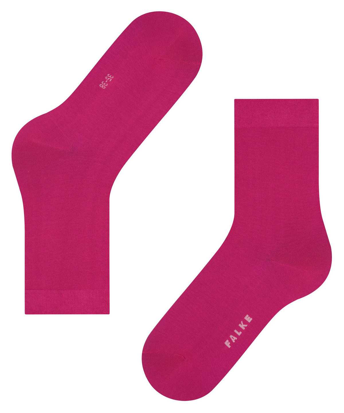 Calzini Donna Falke Cotton Touch Socks Rosse | NTHX84301