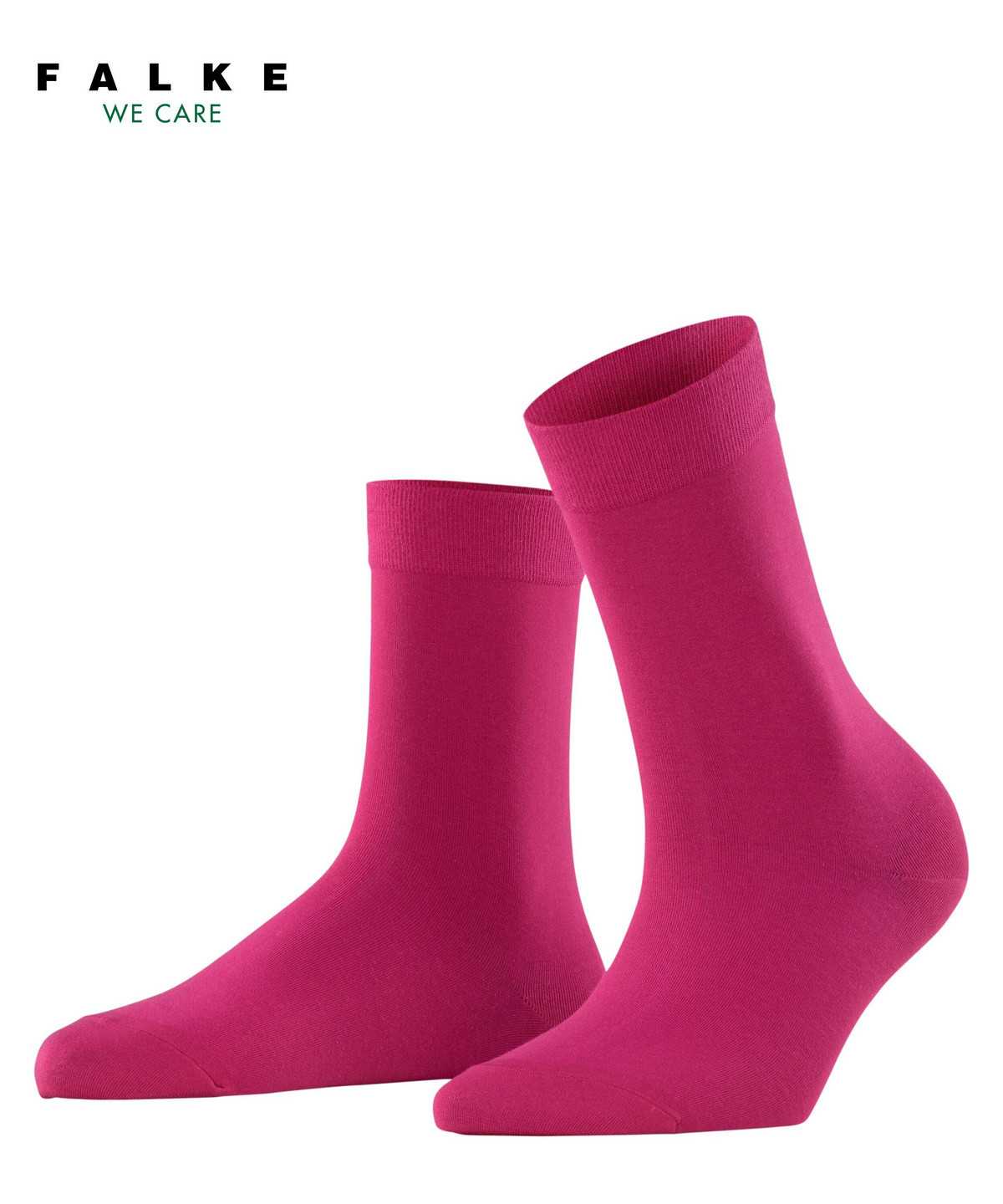 Calzini Donna Falke Cotton Touch Socks Rosse | NTHX84301