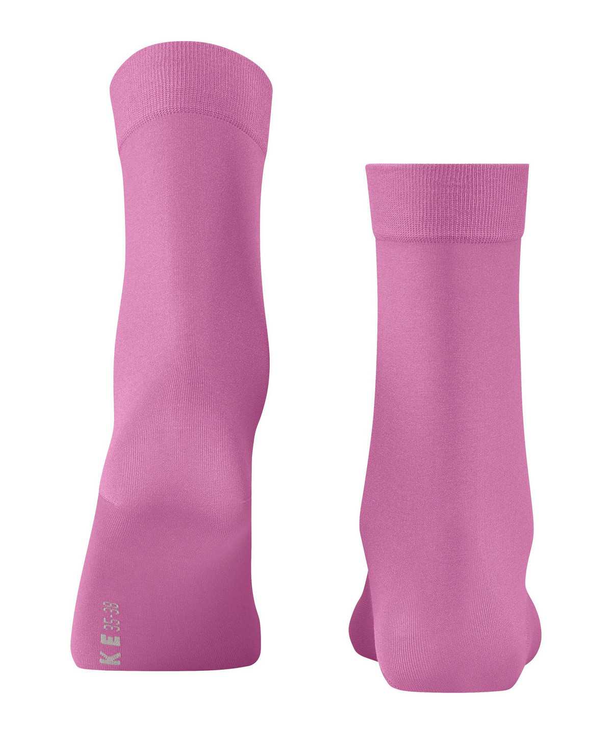 Calzini Donna Falke Cotton Touch Socks Rosse | CREZ09613