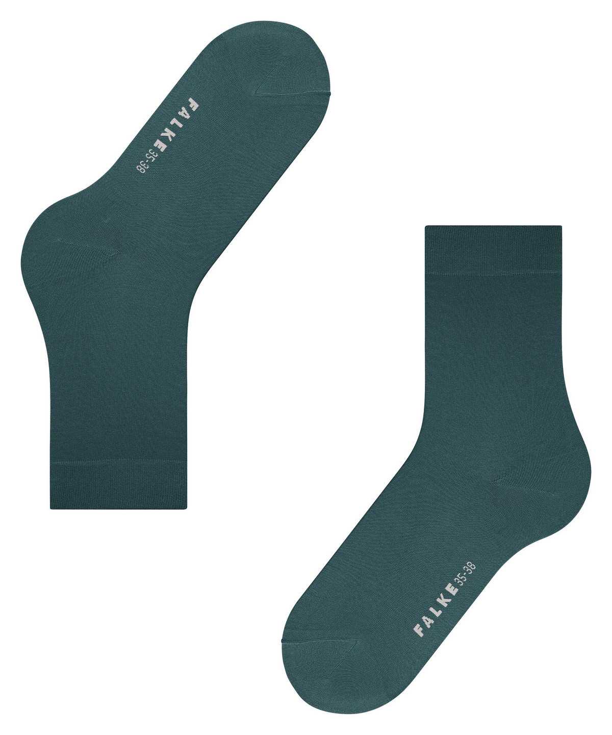 Calzini Donna Falke Cotton Touch Socks Verdi | SBGA59480