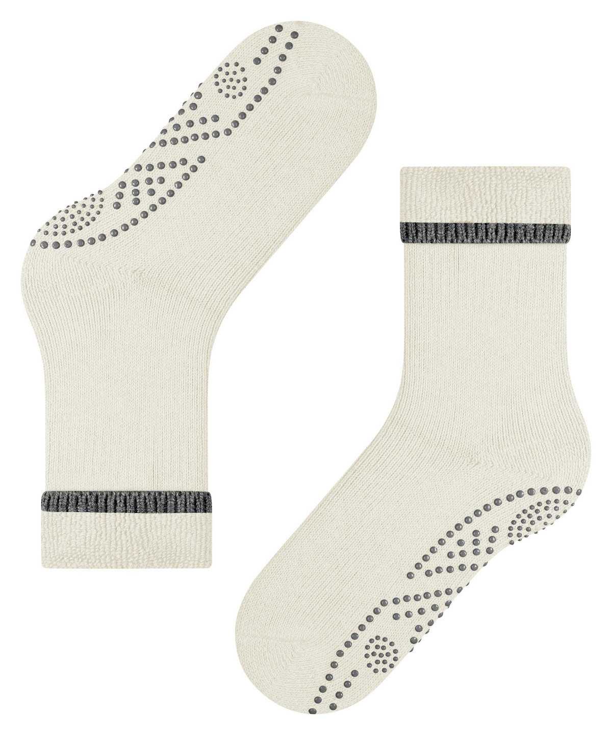 Calzini Donna Falke Cuddle Pads House socks Bianche | GTBK06978