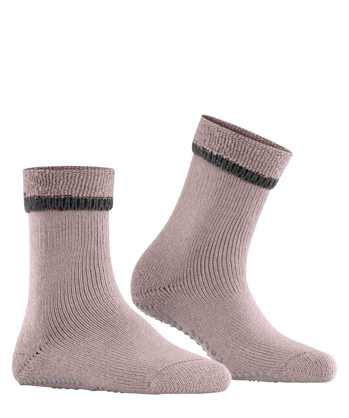 Calzini Donna Falke Cuddle Pads House socks Rosse | LGRH85721