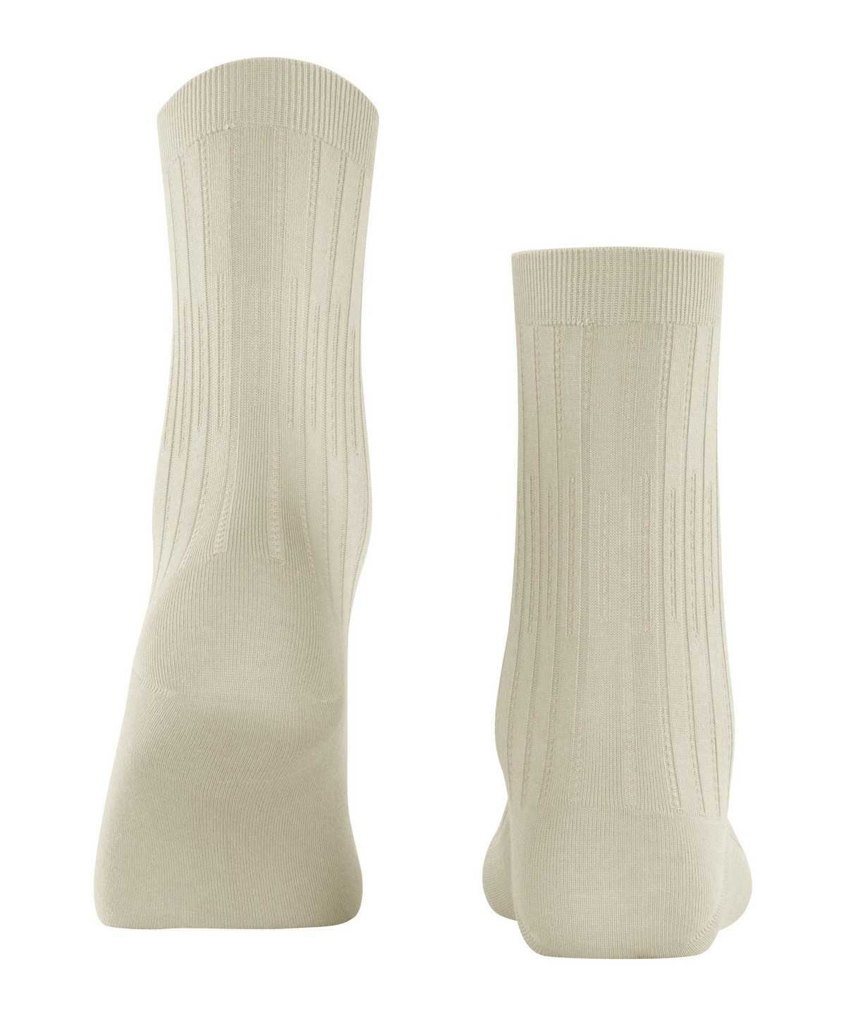 Calzini Donna Falke Dash Rib Socks Beige | LOKE92086