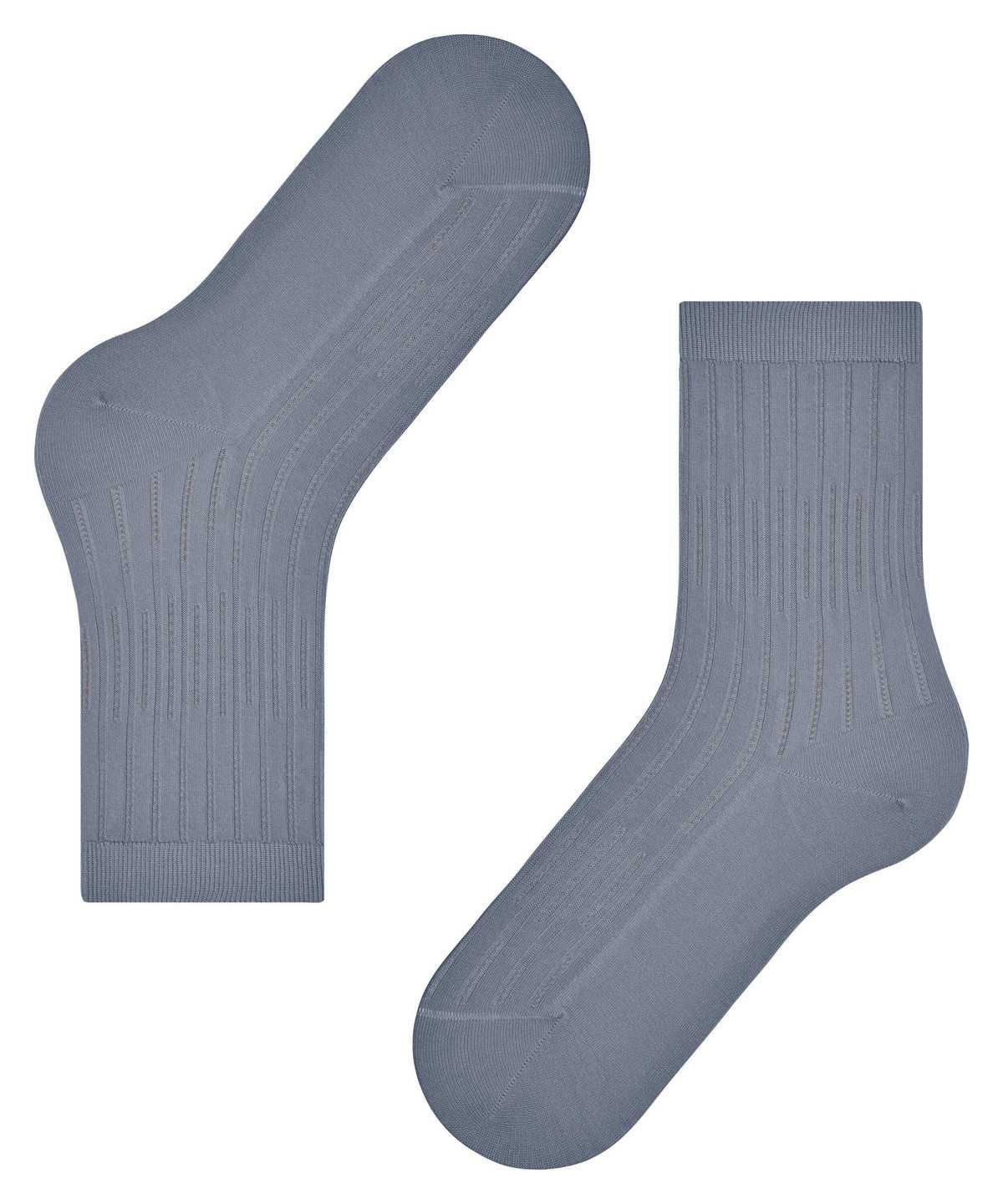 Calzini Donna Falke Dash Rib Socks Grigie | CMFV90165