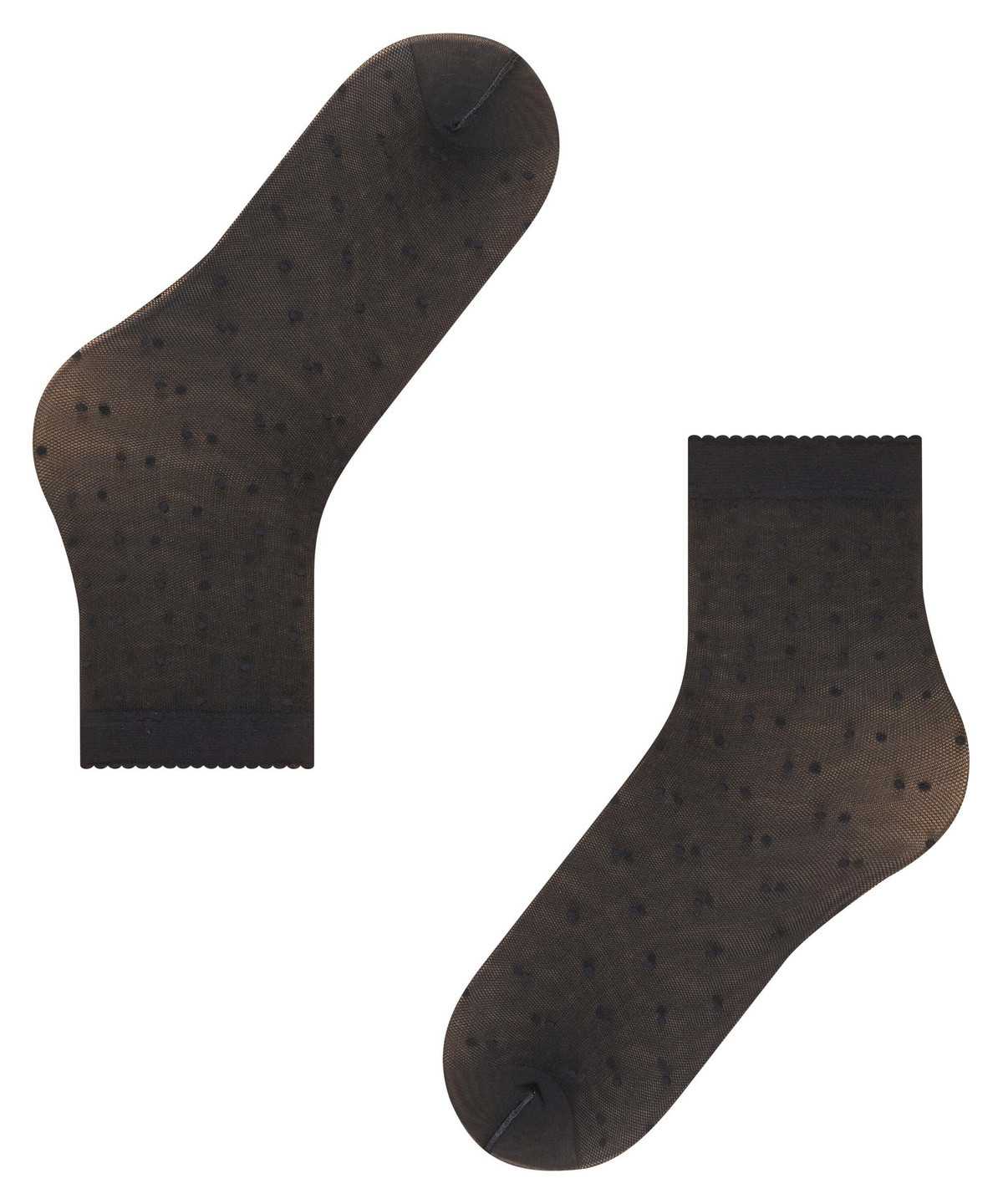 Calzini Donna Falke Dot 15 DEN Ankle socks Nere | QNUD87236