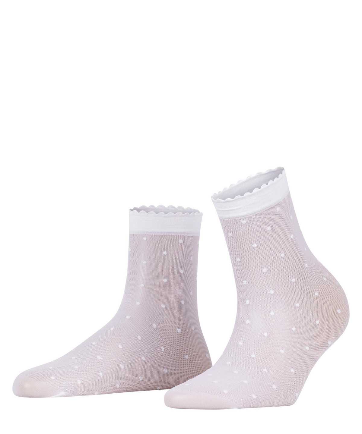 Calzini Donna Falke Dot 15 DEN Ankle socks Bianche | JTFN35619