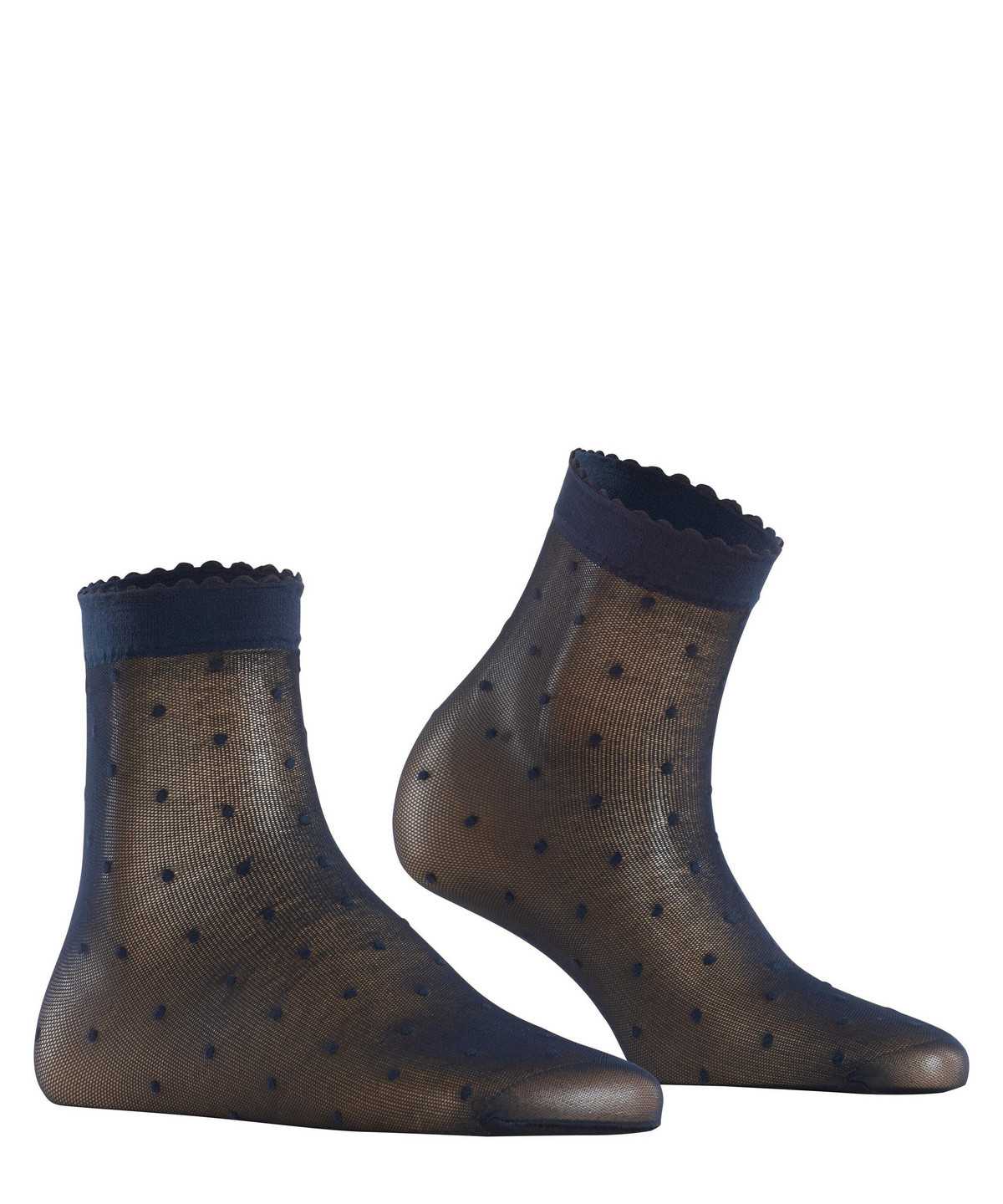 Calzini Donna Falke Dot 15 DEN Ankle socks Blu | UZDS83027