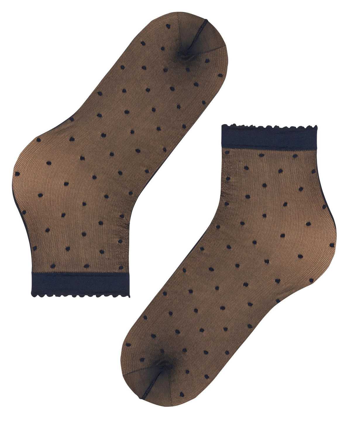 Calzini Donna Falke Dot 15 DEN Ankle socks Blu | UZDS83027